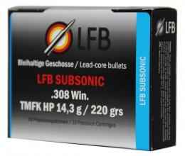 308Win LFB - Subsonic TMFK HP 14.3g / 220 grs