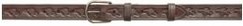 Kožený poľovnícky opasok - zdobený - šírka 3 cm

