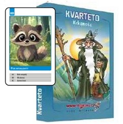 Kvarteto Lesné zvieratká Krkonoše - stolová hra pre poľovnícku rodinu
