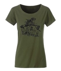 Poľovnícke tričko dámske - NA LOVE
