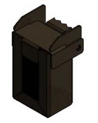 Ochranná a montážna skrinka pre gélovú batériu k fotopastom - malá