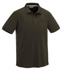 Pinewood tričko - polokošeľa RAMSEY COOLMAX - hnedé
