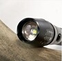Solight nabíjacie LED svietidlo T6 XML Cree LED - Li-Ion 2200mAh čierna + DC 12V aj AC 230V adaptér