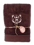 Dárkový ručník pro myslivce - motiv medvěd