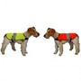 Reflexná vesta pre psov s reflexnou páskou - žltá