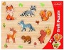 Vkladačka - puzzle - lesné zvieratká