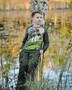 Detská poľovnícka mikina s motívom - Diviak prasiatko

