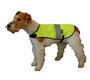 Reflexná vesta pre psov s reflexnou páskou - žltá