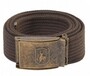 Lovecký opasok Deerhunter CANVAS BELT - tmavo hnedý


