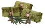 Poľovnícka deka - deka pre poľovníkov - motív diviak - zelená