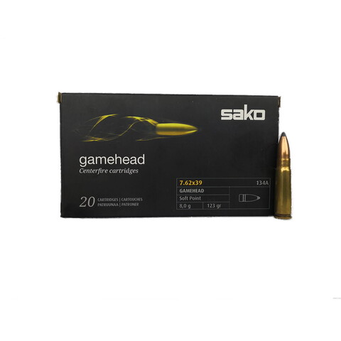 7.62x39 Sako SP Gamehead 8.0 g